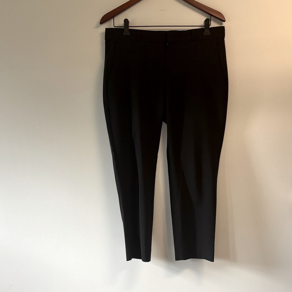 Banana Republic Black womens sz 6 Italian wool Pants sz 6